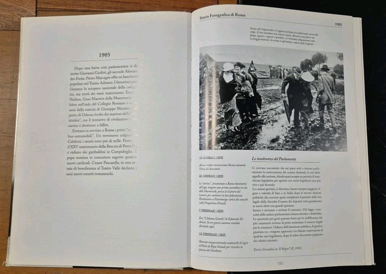 STORIA FOTOGRAFICA DI ROMA 1900 1918 Intra Moenia 2003 Libro …