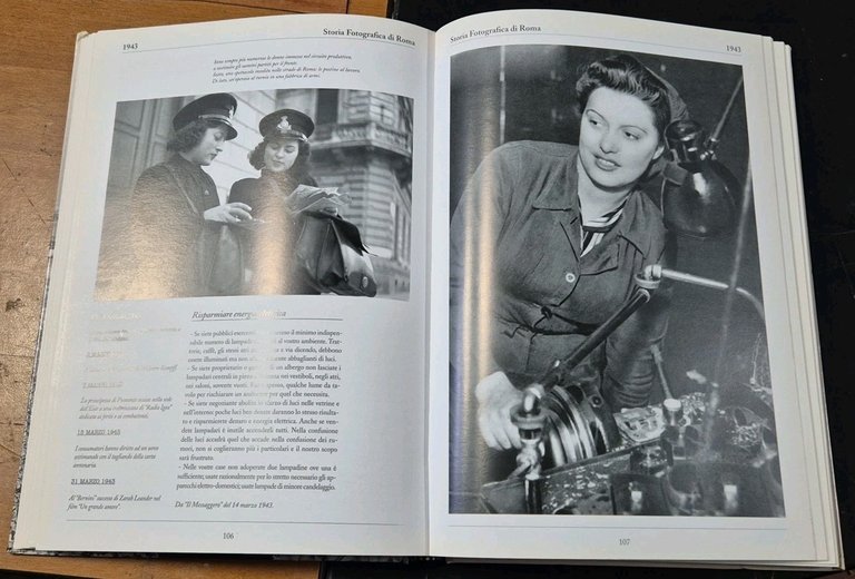 STORIA FOTOGRAFICA DI ROMA 1940 1949 Intra Moenia 2003 Libro …