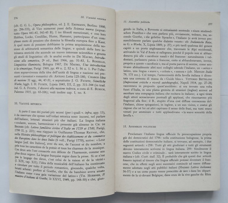 STORIA LINGUISTICA DELL'ITALIA UNITA di Tullio De Mauro 2 volumi …