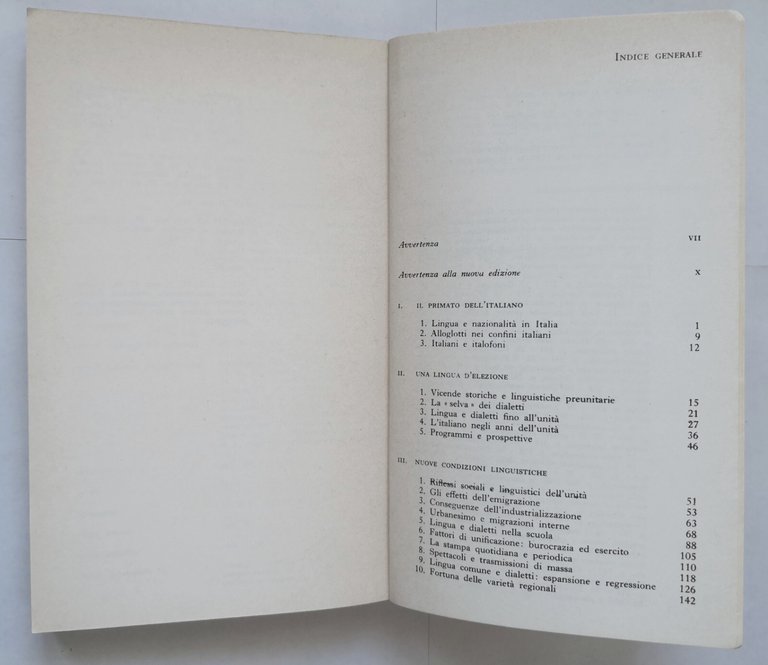 STORIA LINGUISTICA DELL'ITALIA UNITA di Tullio De Mauro volume II …