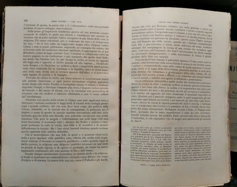 STORIA UNIVERSALE di Cesare Cantù 16 volumi UTET 1884 1891 …