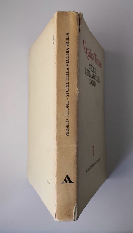 STORIE DELLA VECCHIA SICILIA di Virgilio Titone 1971 Mondadori Libro …