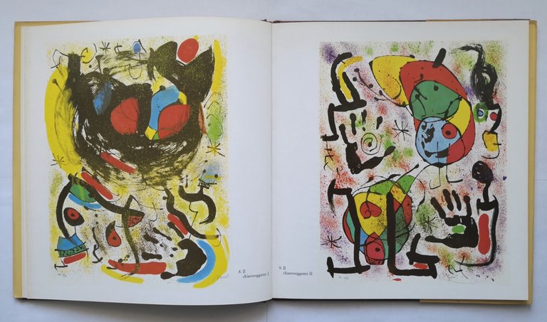 STORIE SOGNATE 23 litografie di Joan Miró 1985 Mondadori libro …
