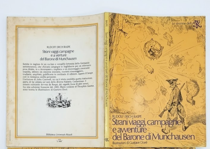 STRANI VIAGGI BARONE MUNCHAUSEN di Rudolf Raspe 1973 Rizzoli BUR … | Immagine Gallery 2