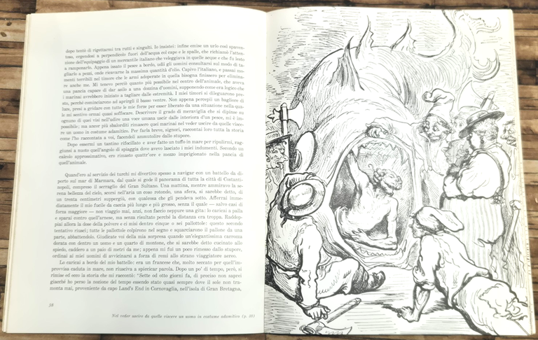 STRANI VIAGGI BARONE MUNCHAUSEN di Rudolf Raspe 1973 Rizzoli BUR … | Immagine Gallery 3