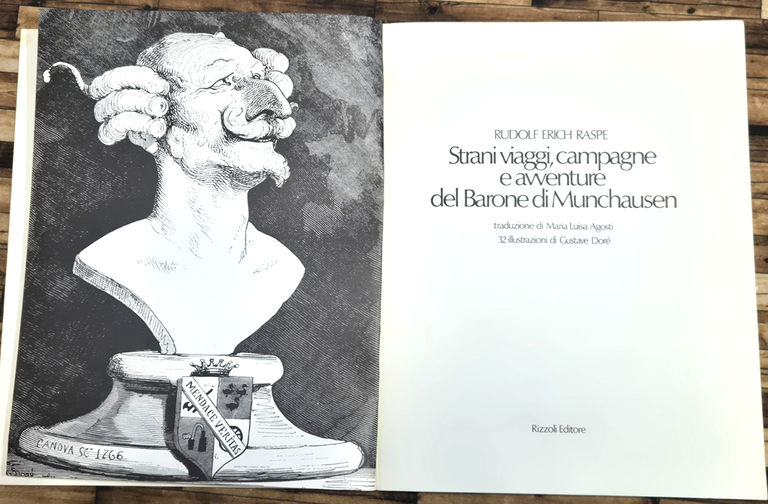 STRANI VIAGGI BARONE MUNCHAUSEN di Rudolf Raspe 1973 Rizzoli BUR … | Immagine Gallery 4