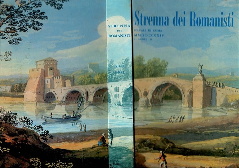 STRENNA DEI ROMANISTI NATALE DI ROMA 1981 Roma Amor Libro …