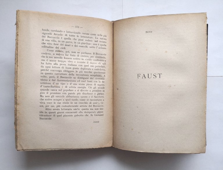 STRONCATURE di Giovanni Papini V edizione Vallecchi Libro 1920?