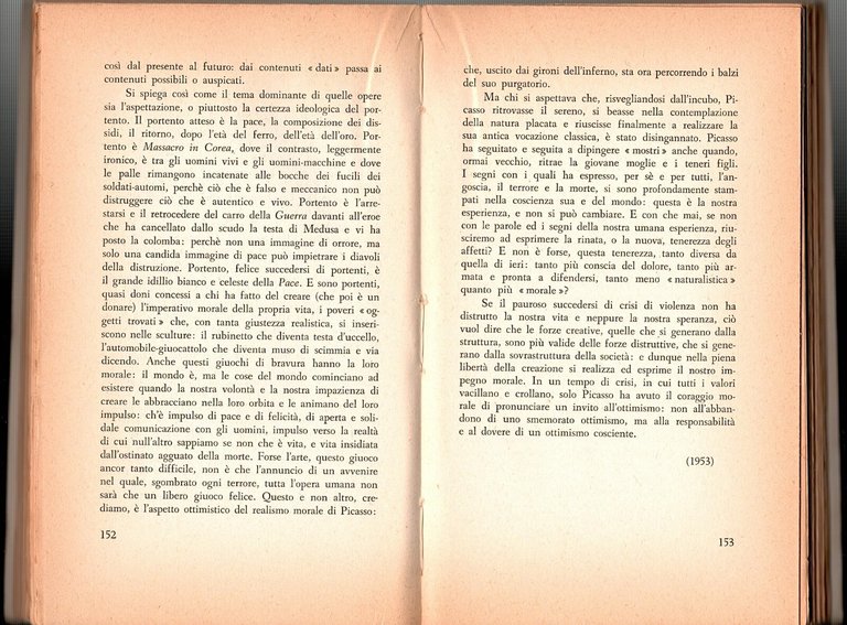 STUDI E NOTE di Giulio Carlo Argan 1955 Bocca Libro …