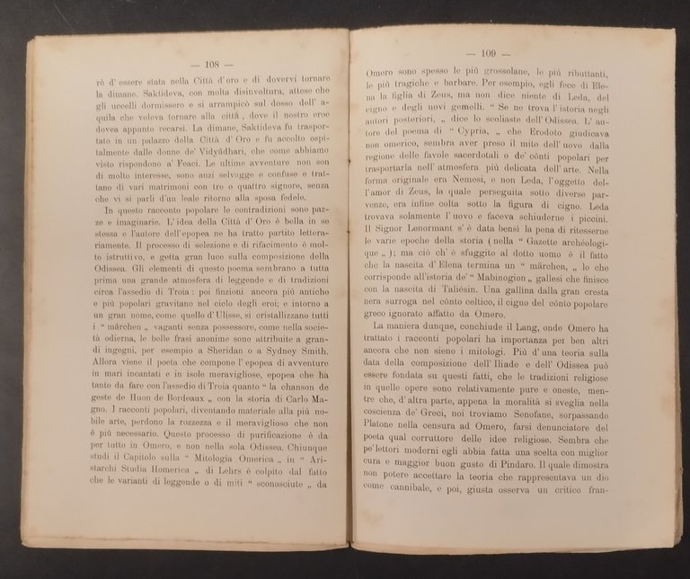 STUDI LETTERARI di Domenico Ciampoli 1891 Giannotta Libro Antico Catania