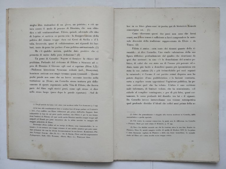 STUDI SU FILISTO le cause dell'esilio di Alberto Gitti 1953 …
