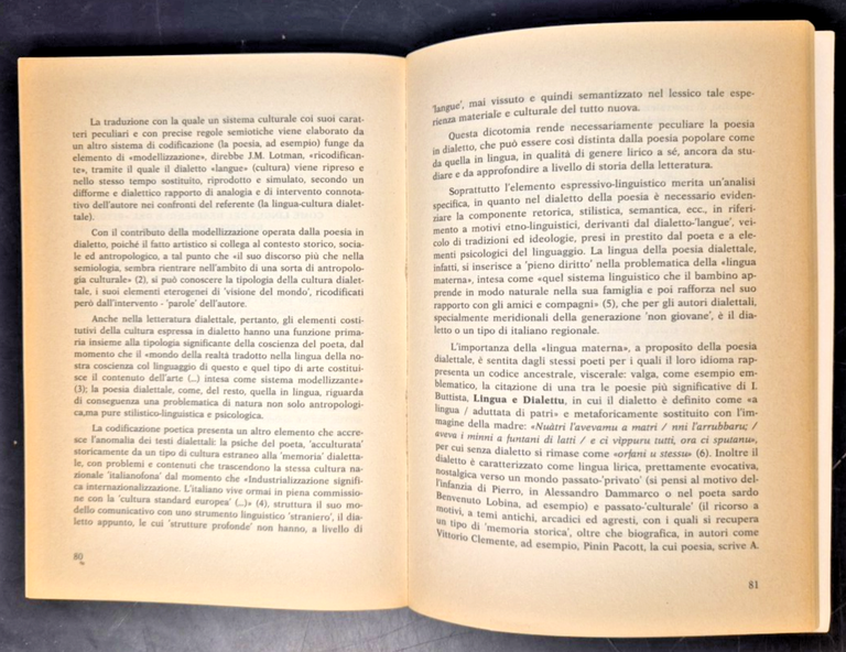 STUDI SULLA POESIA DIALETTALE DEL NOVECENTO Convegno di Catanzaro 1981 …