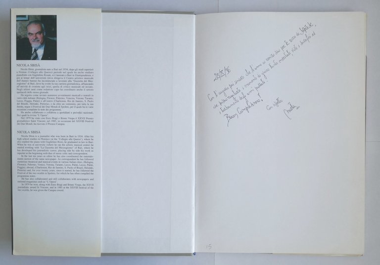 SU IL SIPARIO AL PETRUZZELLI di Sbisà e Rizzo 1995 …