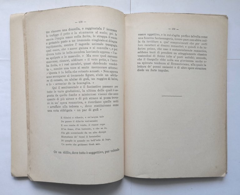 SU LE POESIE GIOVANILI DEL MARCHESE TOMMASO GARGALLO Saggio 1910 …