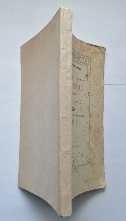 SU LE POESIE GIOVANILI DEL MARCHESE TOMMASO GARGALLO Saggio 1910 …