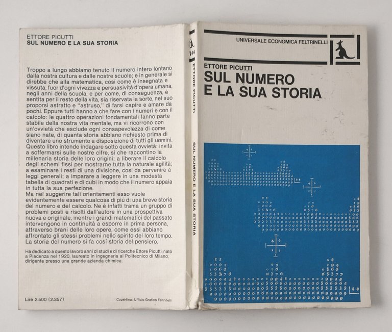 SUL NUMERO E LA SUA STORIA di Ettore Picutti 1977 …