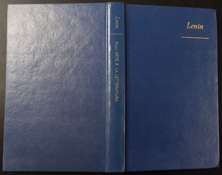 SULL'ARTE E LA LETTERATURA di Vladimir Lenin 1977 Progress Libro …