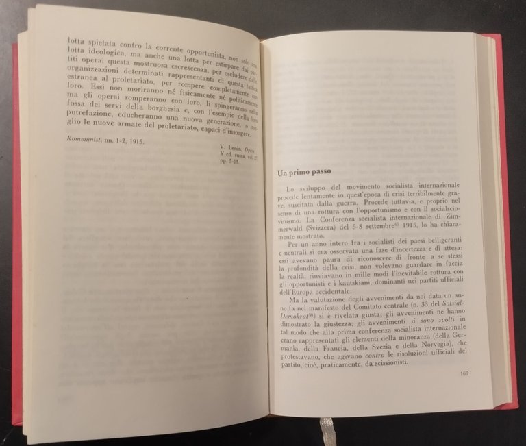 SULLA GUERRA IMPERIALISTA di Nicolai Lenin 1977 Progress Libro comunismo
