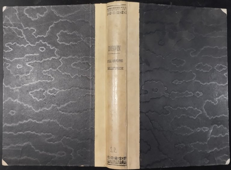 SULLA ORIGINE DELLE SPECIE di Carlo Darwin 1875 UTET Libro …