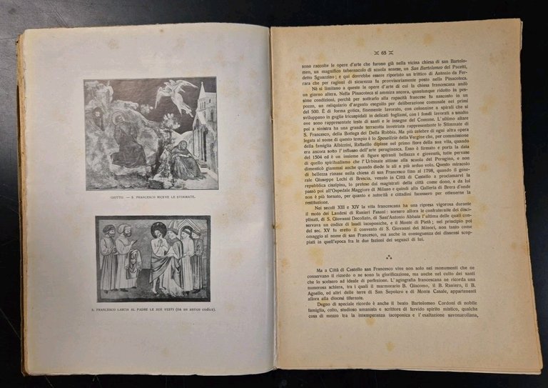 SULLE ORME DI SAN FRANCESCO Di Enrico Giovagnoli 1938 Conferenze …