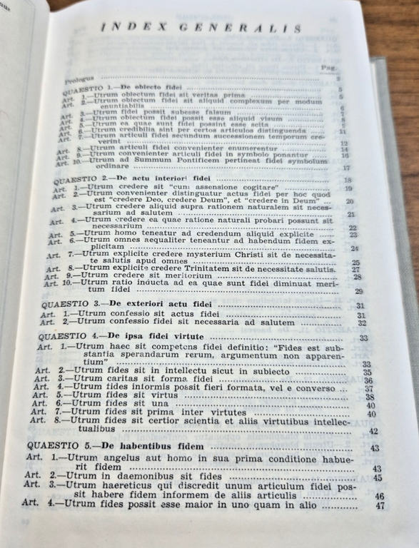 SUMMA THEOLOGIAE Sancti Thomae Aquinatis Secunda Secundae San Tommaso 1963 … | Immagine Gallery 3