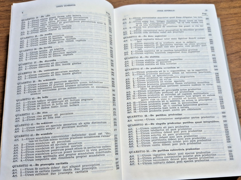 SUMMA THEOLOGIAE Sancti Thomae Aquinatis Secunda Secundae San Tommaso 1963 … | Immagine Gallery 5