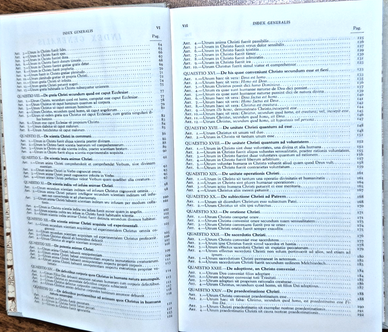 SUMMA THEOLOGIAE Sancti Thomae Aquinatis Tertia Pars BAC 1963 Libro … | Immagine Gallery 5