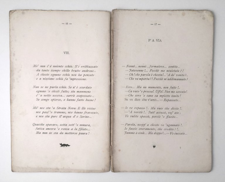 SUNETTIATA di Ferdinando Russo 1892 Pierro Libro Antico in Dialetto …