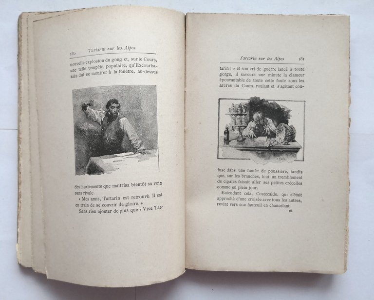 TARTARIN SUR LES ALPES di Alphonse Daudet 1918 Ernest Flammarion …