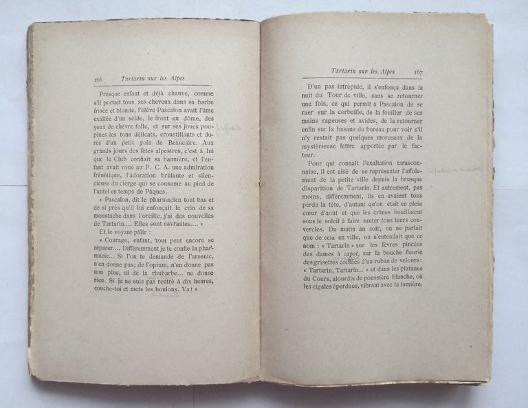 TARTARIN SUR LES ALPES di Alphonse Daudet 1918 Ernest Flammarion …