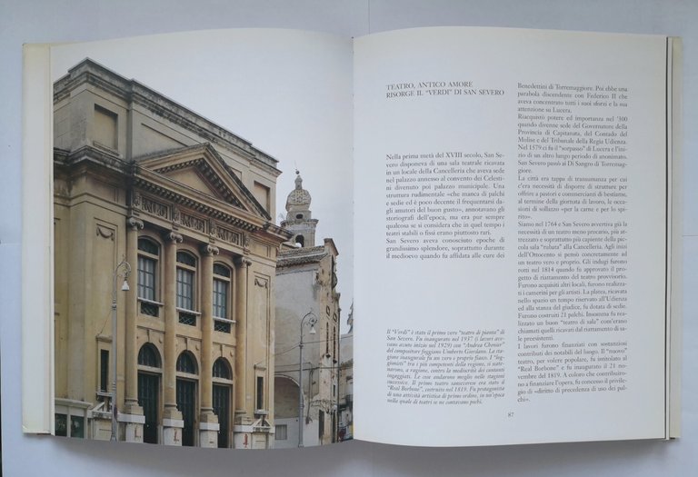 TEATRI DI PUGLIA di Michele Cristallo 1993 Mario Adda Libro …