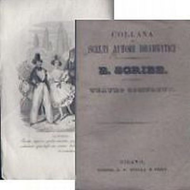 TEATRO COMPLETO di Eugenio Scribe volume 29 1837 libro antico …