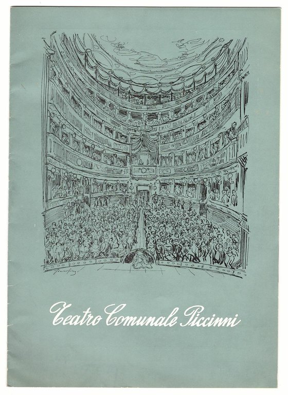 TEATRO COMUNALE PICCINNI STAGIONE TEATRALE 1957 58 Carlo Ninchi Ave … | Immagine Gallery 1