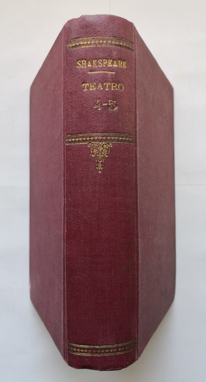 TEATRO DI SHAKESPEARE volume 4 e 5 Enrico IV VI …