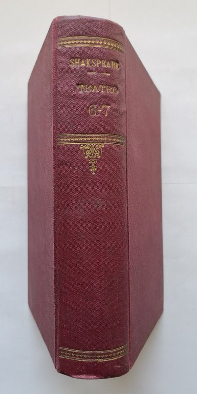 TEATRO DI SHAKESPEARE Volumi VI VII 1859 UTET le allegre …