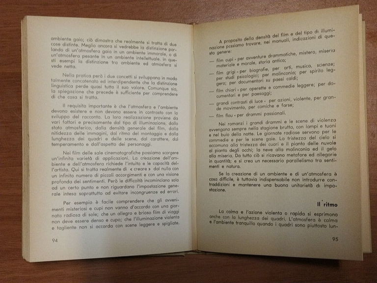 TECNICA DELLA RIPRESA di Ghedina 1960 Edizioni del Castello libro …