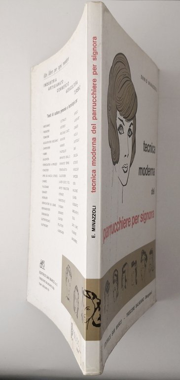 TECNICA MODERNA DEL PARRUCCHIERE PER SIGNORA di Ennio Minazzoli 1979 …