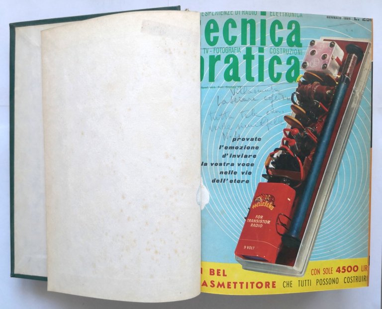 TECNICA PRATICA annata completa 1965 12 numeri Edizioni Cervinia libro …