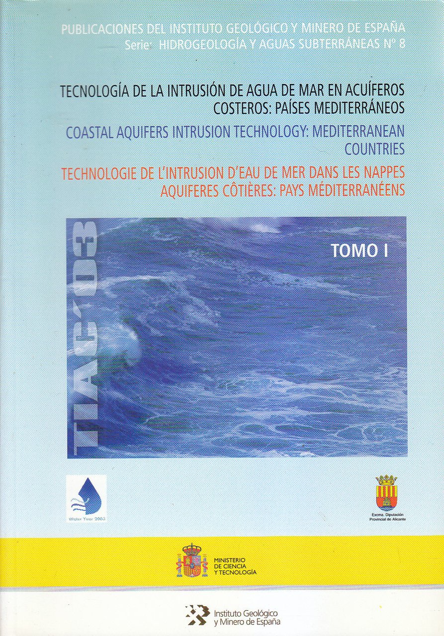 TECNOLOGIA INTRUSIÓN AGUA DE MAR EN ACUÍFEROS COSTEROS PAÍSES MEDITERRANEOS …