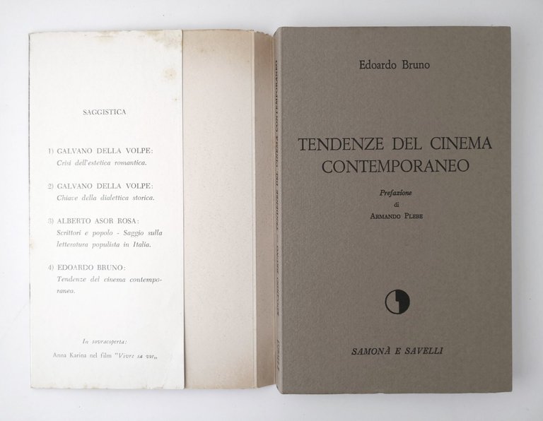 TENDENZE DEL CINEMA CONTEMPORANEO di Edoardo Bruno 1965 Samonà e …