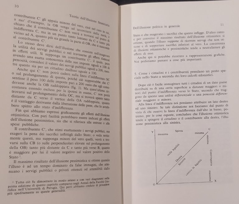 TEORIA DELLA ILLUSIONE FINANZIARIA di Puviani 1976 Isedi Libro economia