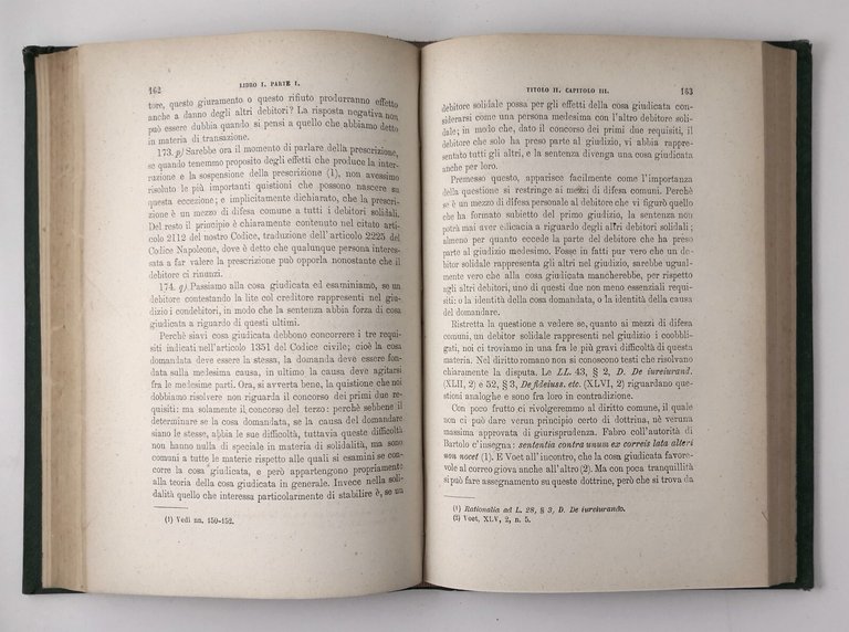 TEORIA DELLE OBBLIGAZIONI NEL DIRITTO MODERNO ITALIANO di Giorgi 1876 …