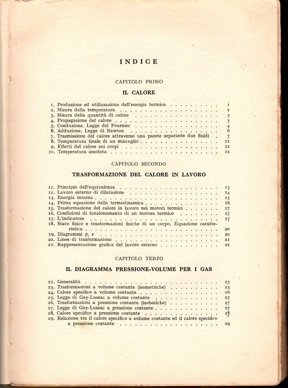 TERMODINAMICA INDUSTRIALE di C A Cavalli 1953 Hoepli Libro Ingegneria …