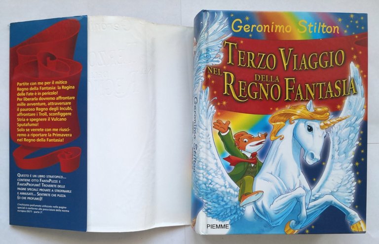 TERZO VIAGGIO NEL REGNO DELLA FANTASIA di Geronimo Stilton 2007 …