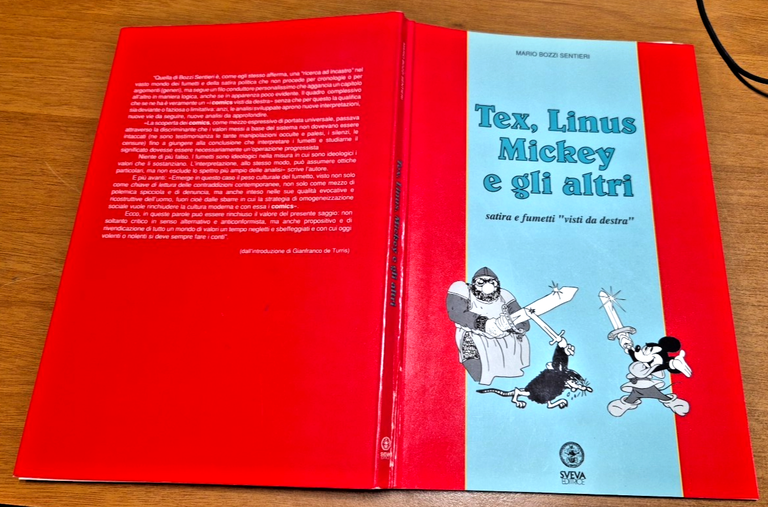 TEX LINUS MICKEY E GLI ALTRI satira e fumetti visti …