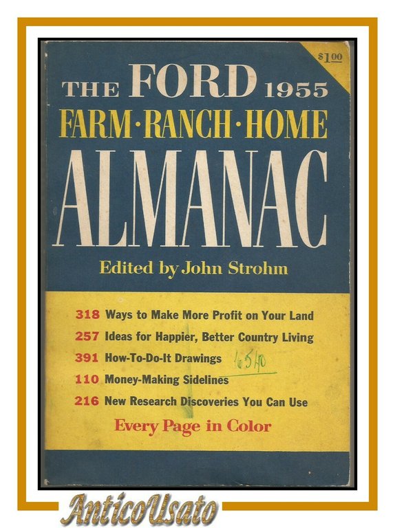 THE FORD ALMANAC 1955 farm ranch home - libro almanacco … | Immagine Gallery 1