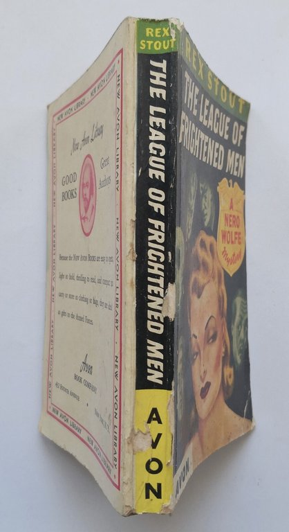 THE LEAGUE OF FRIGHTENED MEN di Rex Stout 1935 Avon …