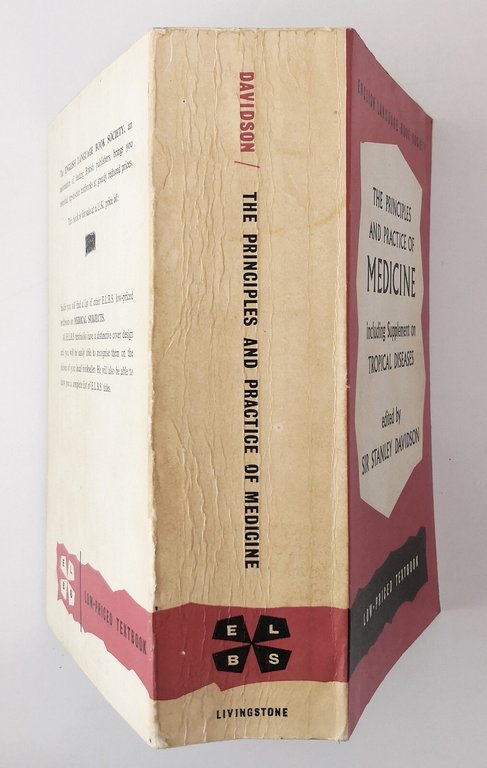 THE PRINCIPLES AND PRACTICE OF MEDICINE di Stanley Davidson 1968 …