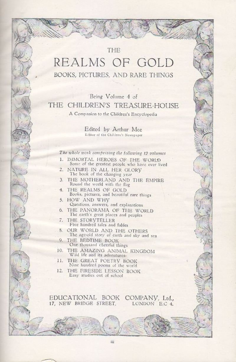 THE REALMS OF GOLD BOOKS PICTURES AND RARE THINGS - …