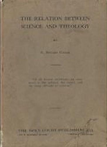 THE RELATION BETWEEN SCIENCE AND THEOLOGY di Stuart Gager open …